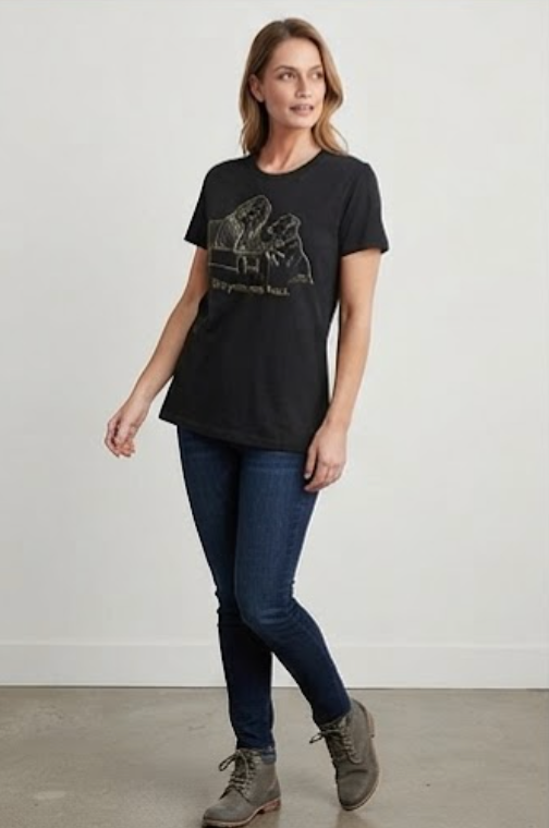 Four Paws, One Heart Dog Lover T-Shirt – Heartfelt Pet Graphic Tee