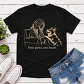 Four Paws, One Heart Corgi T-Shirt – Heartfelt Corgi Mom Graphic Tee